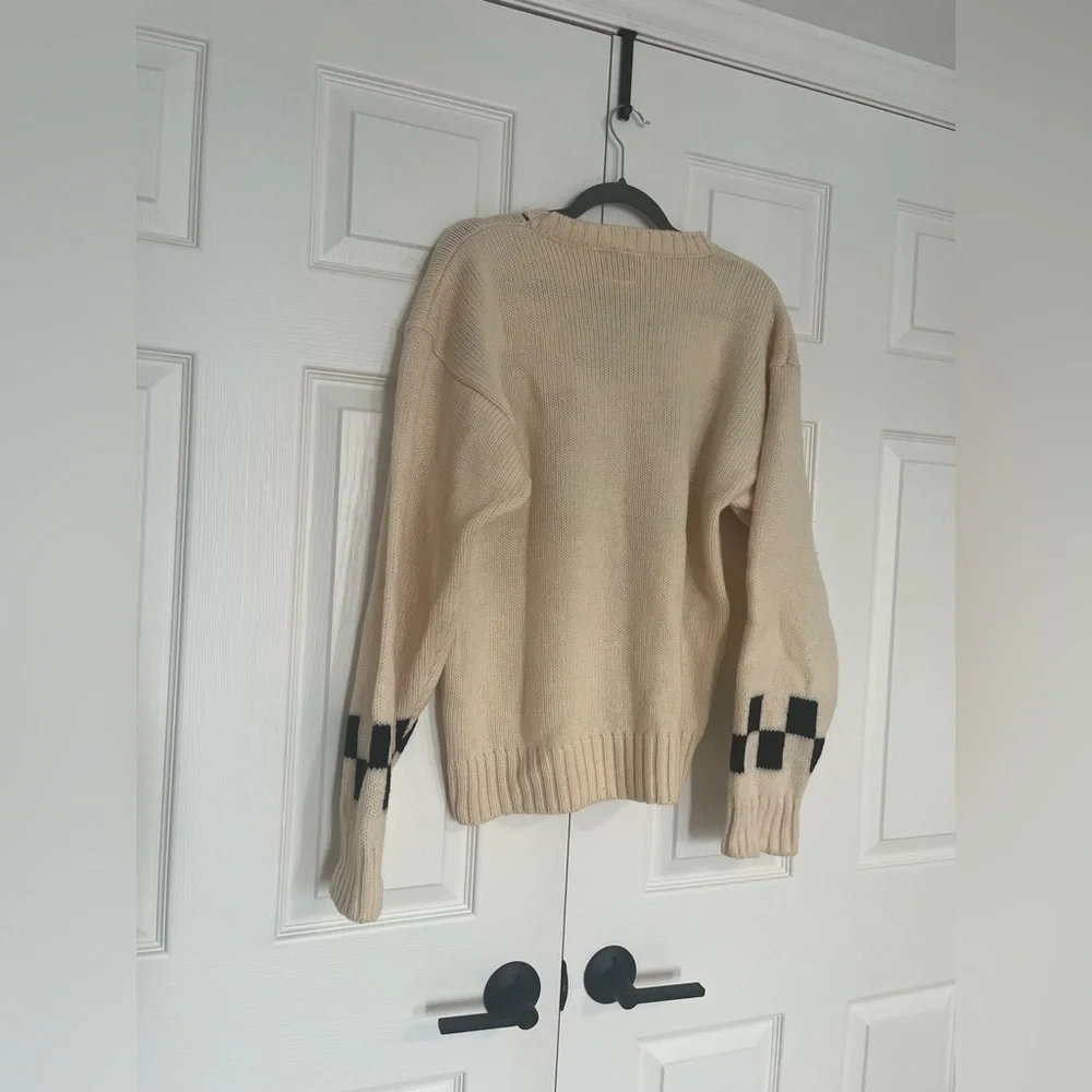 GANT VINTAGE 100% VIRGIN WOOL SWEATER MEDIUM - Picture 6 of 6